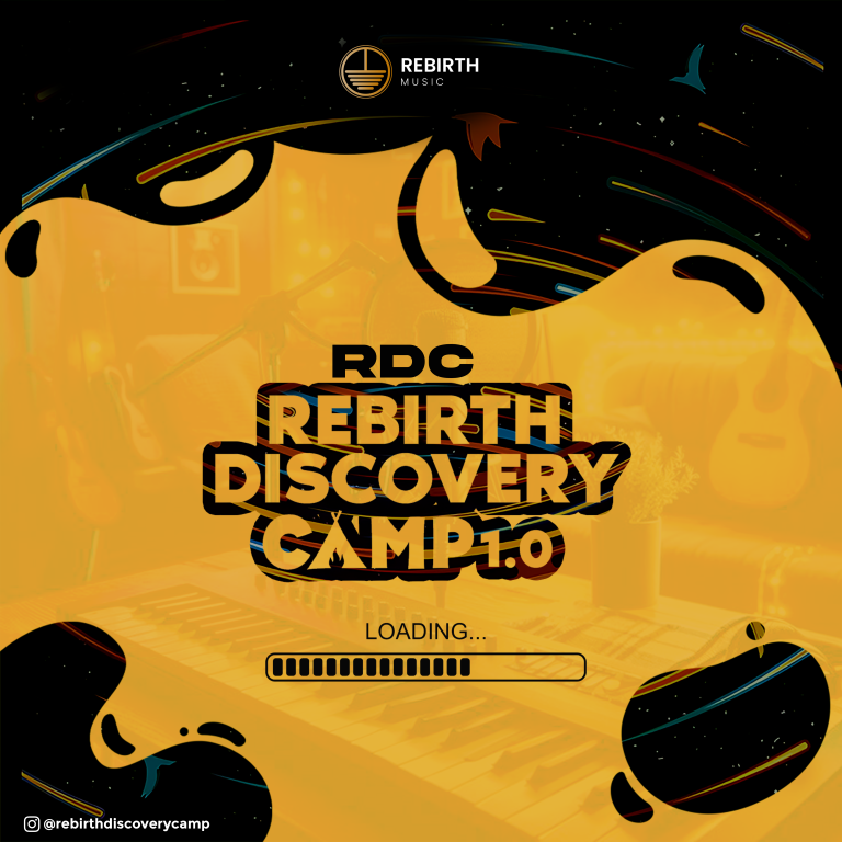 REBIRTH Discovery Camp banner image - RDC 1.0 music production camp in Lagos